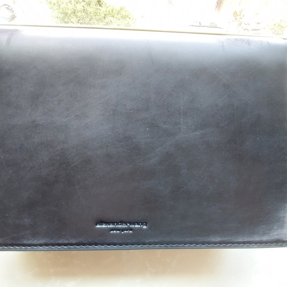 Alexander Wang W Legacy small bag in distressed black leather - Picture 12 of 17